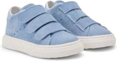 BabyWalker suede touch-strap sneakers Blue