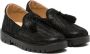 BabyWalker tassel-detail leather loafers Black - Thumbnail 1