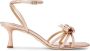 Badgley Mischka Loyalty 60mm leather sandals Gold - Thumbnail 1