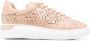 Baldinini all-over cut-out detail sneakers Pink - Thumbnail 1