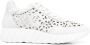 Baldinini all-over perforated-design sneakers White - Thumbnail 1