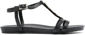 Baldinini open-toe flat sandals Black