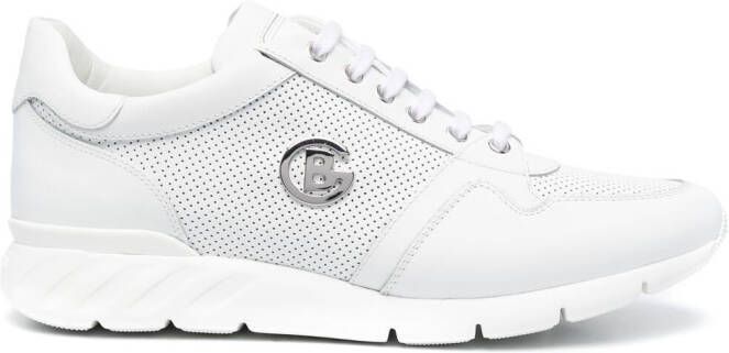 Baldinini Scarpa Uomo Vitello low-top sneakers White