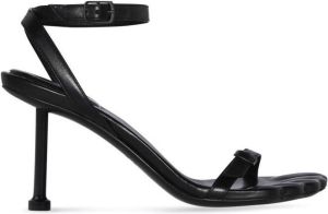 Balenciaga 80mm high-heel sandals Black
