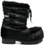 Balenciaga Alaska faux-fur ankle boots Black - Thumbnail 1