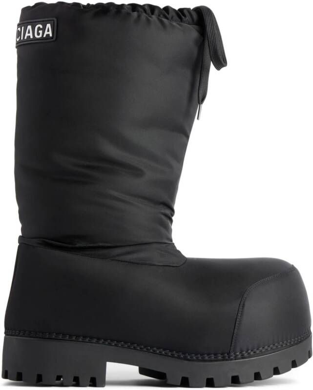 Balenciaga Alaska logo-appliqué boots Black