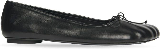 Balenciaga Anatomic ballet flats Black