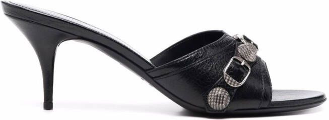 Balenciaga Cagole Arena 70mm sandals Black