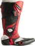 Balenciaga Biker leather boots Red - Thumbnail 1