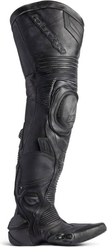 Balenciaga Biker over-the-knee boots Black