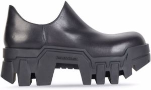 Balenciaga Bulldozer platform shoes Black