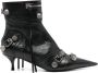 Balenciaga Cagole 55mm leather boots Black - Thumbnail 1