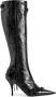 Balenciaga Cagole 90mm leather boots Black - Thumbnail 1
