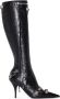 Balenciaga Cagole 90mm leather boots Black - Thumbnail 1