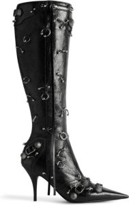 Balenciaga Cagole 90mm pointed-toe boots Black