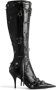 Balenciaga Cagole 90mm pointed-toe boots Black - Thumbnail 1