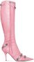 Balenciaga Cagole pointed-toe boots Pink - Thumbnail 1