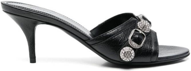 Balenciaga Cagole M70 Arena sandals Black