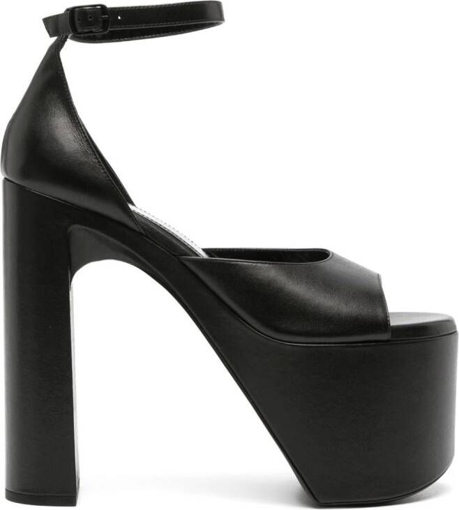 Balenciaga Camden 160mm platform sandals Black