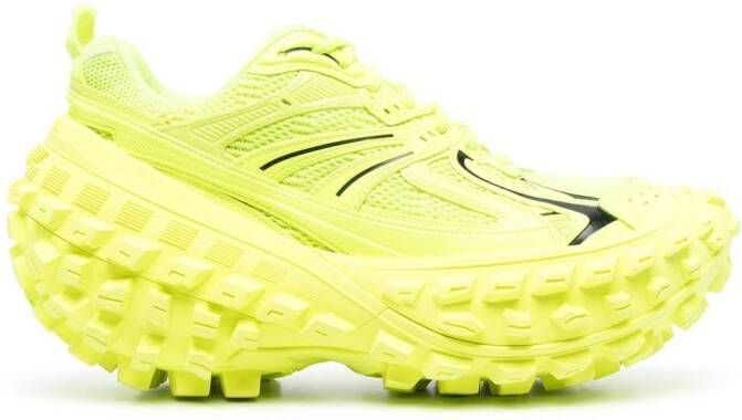 Balenciaga Defender chunky-sole sneakers Yellow