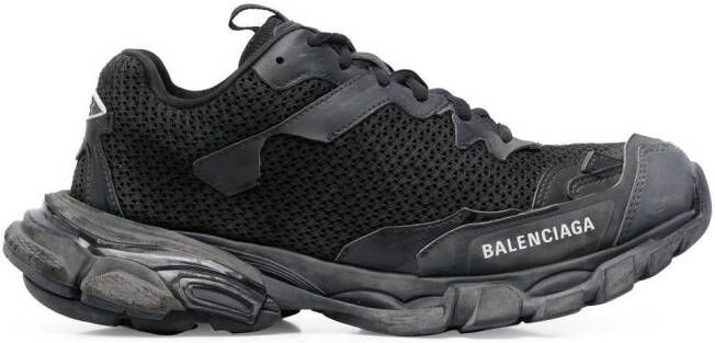 Balenciaga Destroy chunky track sneakers Black