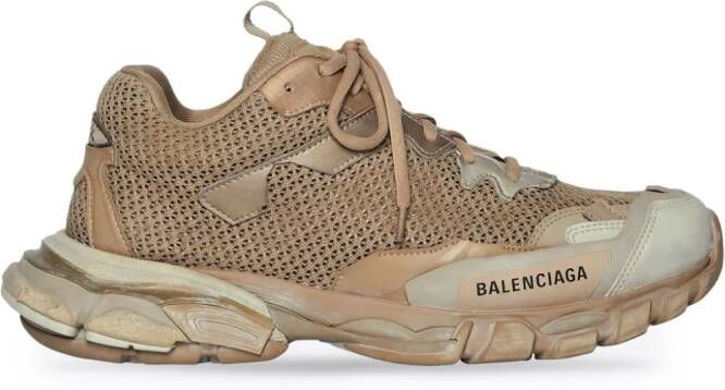 Balenciaga Destroyed Track sneakers Neutrals