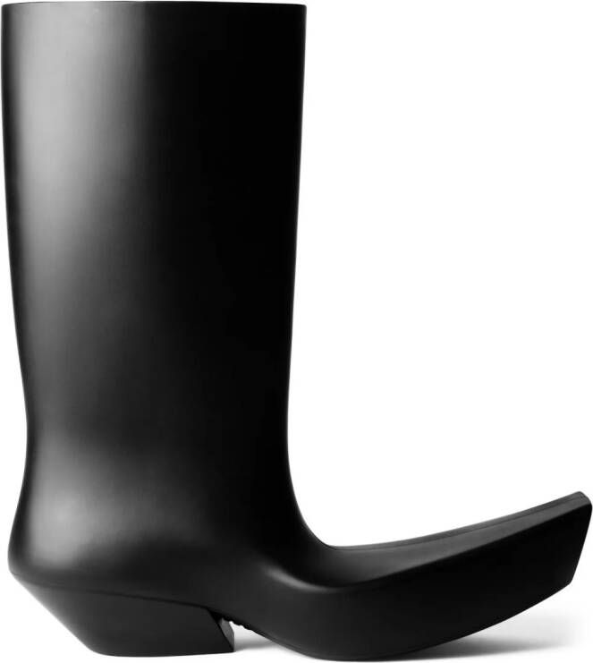 Balenciaga Digger logo-debossed boots Black