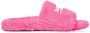 Balenciaga Furry Campaign-logo slides Pink - Thumbnail 1