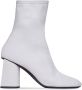 Balenciaga Glove zipped ankle boots White - Thumbnail 1