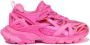 Balenciaga Kids logo-print chunky leather sneakers Pink - Thumbnail 1