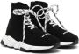 Balenciaga Kids Speed lace-up sneakers Black - Thumbnail 1