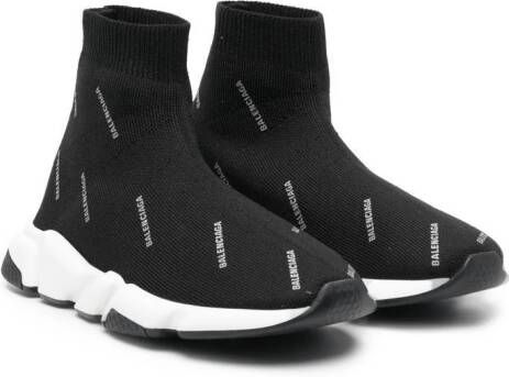 Balenciaga Kids Speed LT sock sneakers Black