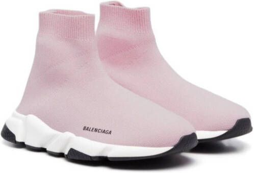 Balenciaga Kids Speed LT sock sneakers Pink