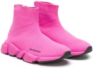 Balenciaga Kids Speed sock sneakers Pink