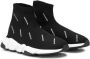 Balenciaga Kids Speed sock-style sneakers Black - Thumbnail 1