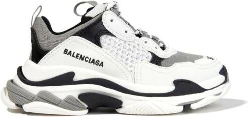 Balenciaga Kids Triple S sneakers White