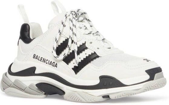 Balenciaga Kids x adidas Triple S chunky sneakers White