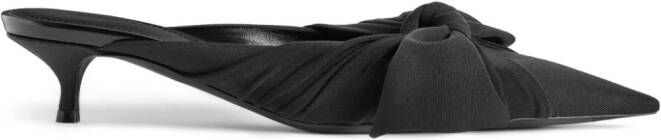 Balenciaga Knife Knot 40mm pointed-toe mules Black