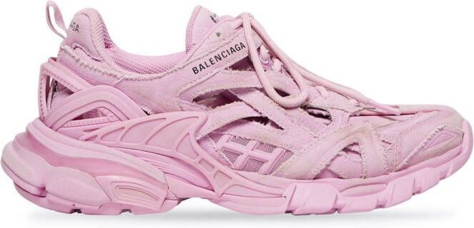 Balenciaga open track sneakers Pink