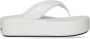 Balenciaga platform thong-strap sandals White - Thumbnail 1