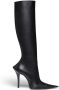 Balenciaga pointed-toe knee-high boots Black - Thumbnail 1