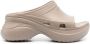 Balenciaga Pool Crocs™ slide sandals Neutrals - Thumbnail 1
