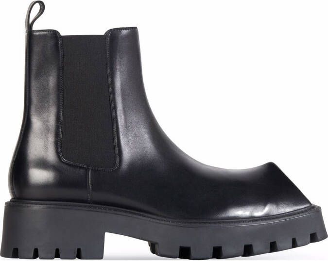 Balenciaga Rhino ankle boots Black