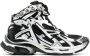 Balenciaga Runner panelled high-top sneakers Black - Thumbnail 1