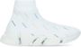 Balenciaga Speed 2.0 recycled-knit logo sneakers White - Thumbnail 1