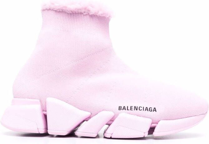 Balenciaga Speed 2.0 sock-style sneakers Pink