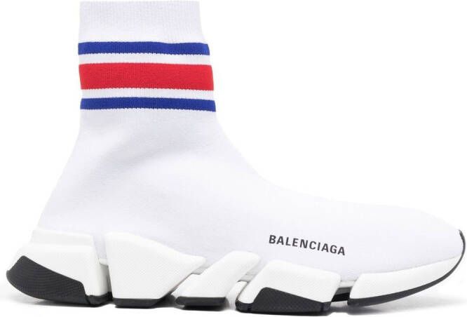 Balenciaga Speed 2.0 stretch-knit sneakers White