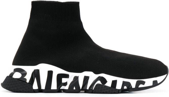 Balenciaga Speed lace-up sneakers Black