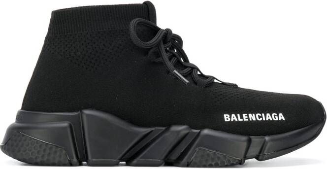 Balenciaga Speed lace up sneakers Black