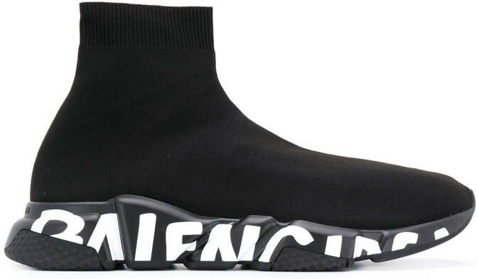 Balenciaga Speed lace-up sneakers Black